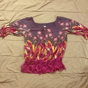 Paisley & Floral Blouse